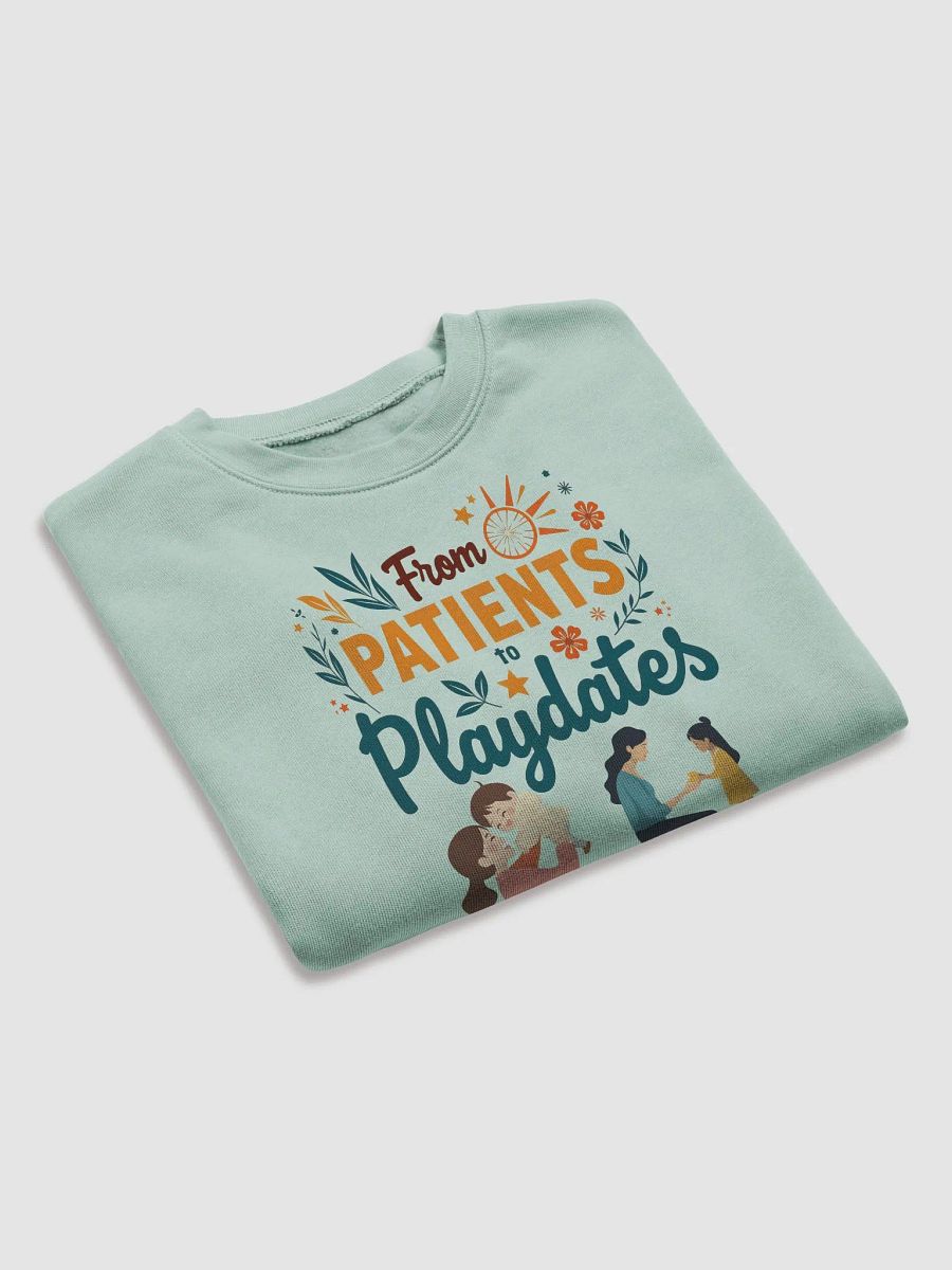 from Patients to Playdates Fleece Crop Sweatshirt product image (34)