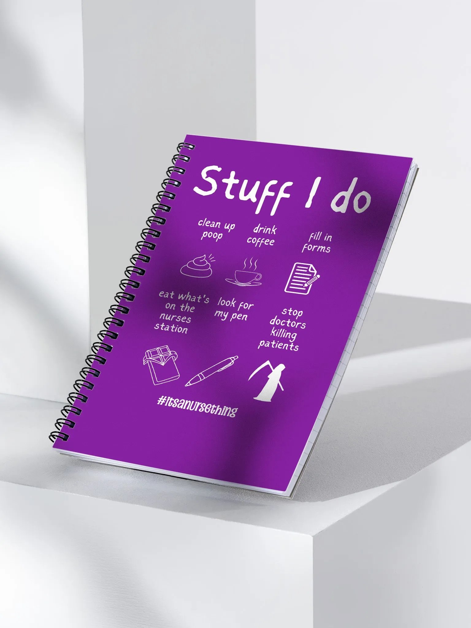 Funny Nurse Notebook 