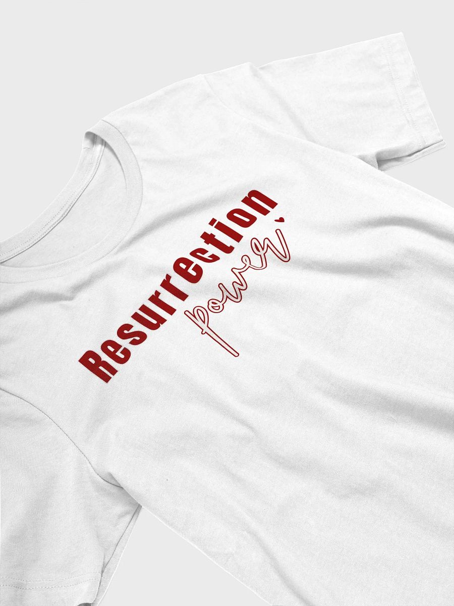 Resurrection Power, Christian Bella Canvas T-shirt product image (10)