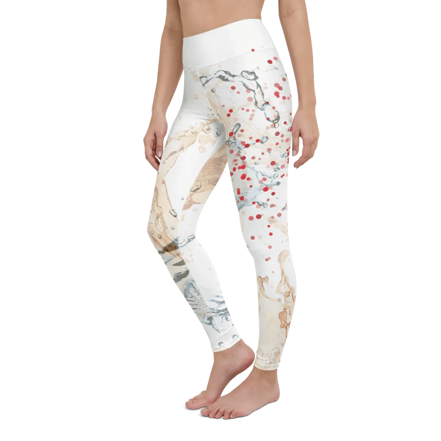 Splashed Fusion Yoga Leggings product image (12)