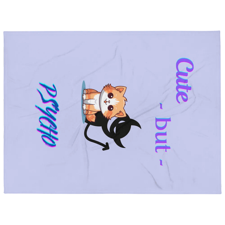 Cute But Psycho Blanket product image (1)