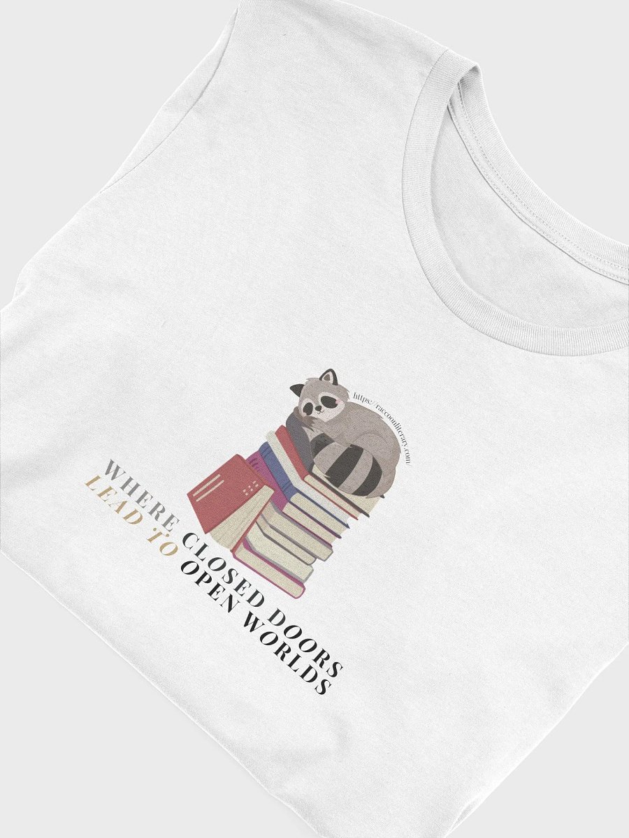 Sleepy RACCOON LITERARY Mixed Font T-Shirt product image (5)