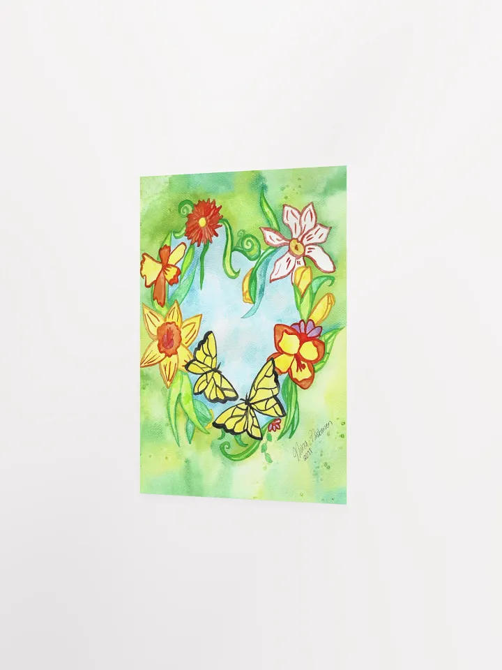 Spring Heart Art Print product image (8)