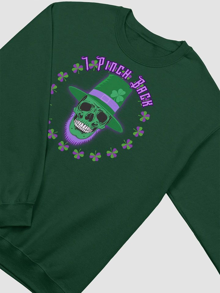 Pinch Back Skull Classic Crewneck Sweatshirt product image (2)