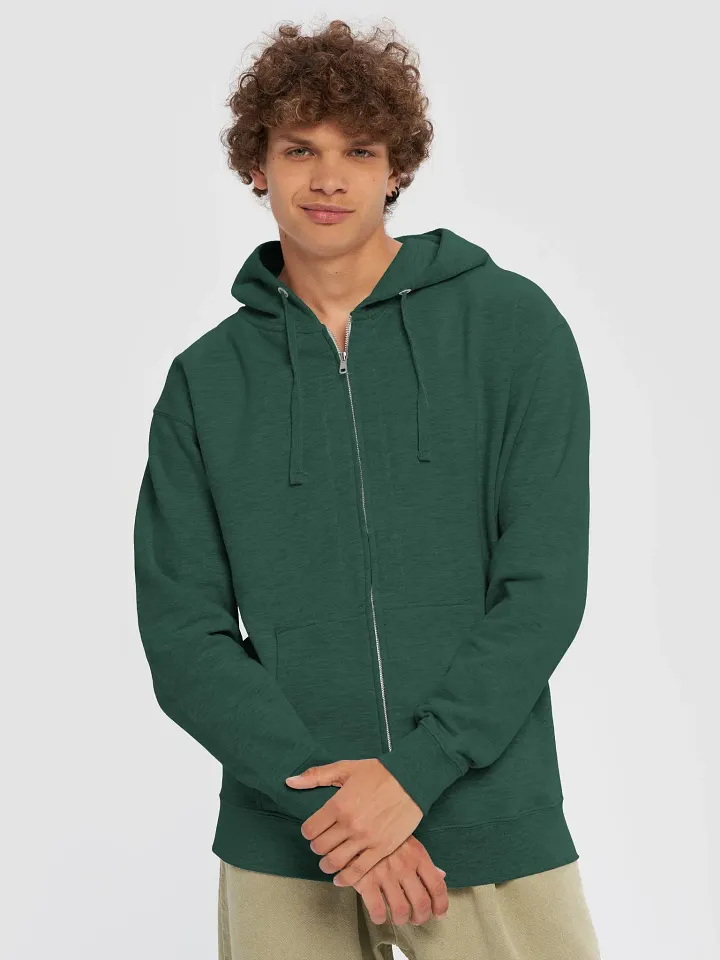 Fleece Zip Up Hoodie product image (2)