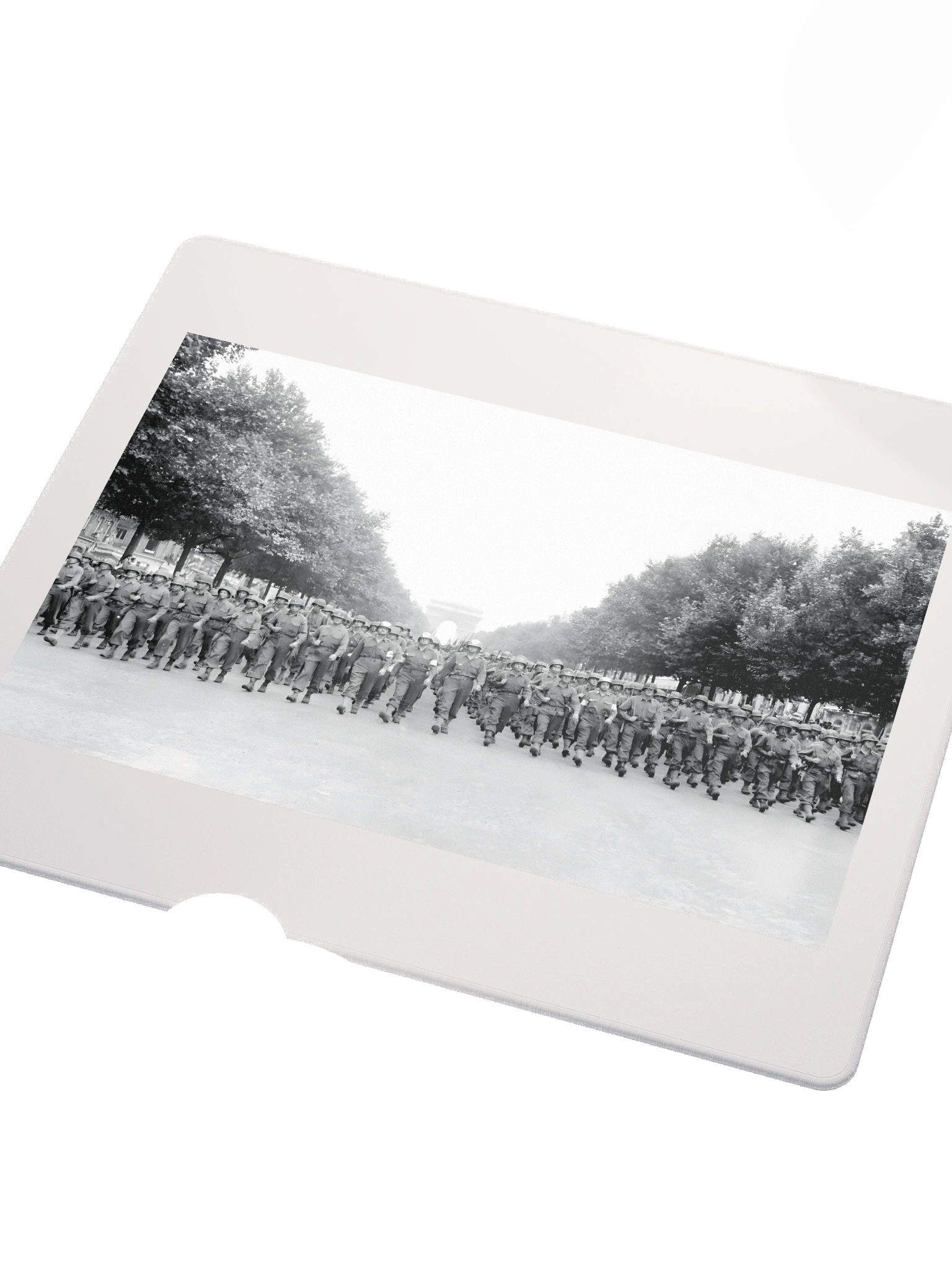 Triumph on the Champs-Élysées Gaming Mouse Pad product image (3)