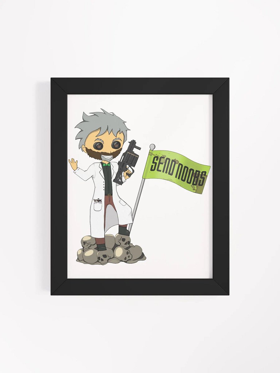 Send Noobs Framed Poster product image (41)