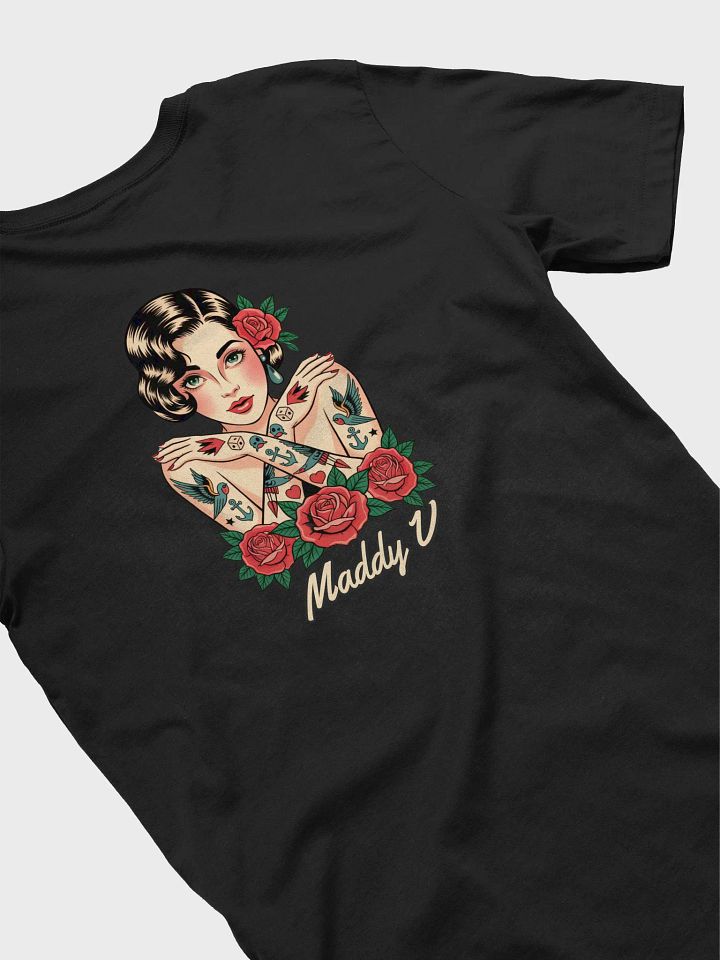 Maddy V Vintage Inked Rose T-Shirt product image (1)