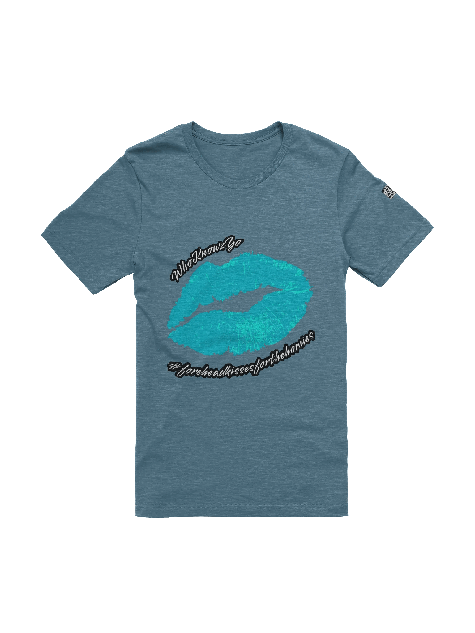 #foreheadkissesforthehomies unisex tee (teal) (S-5XL) product image (1)