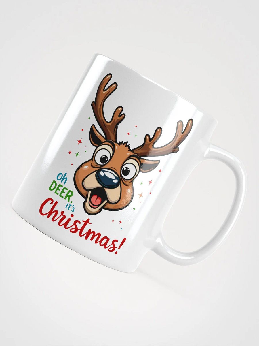 "Oh Deer, It's Christmas" Mug - Spread Holiday Cheer! product image (11)