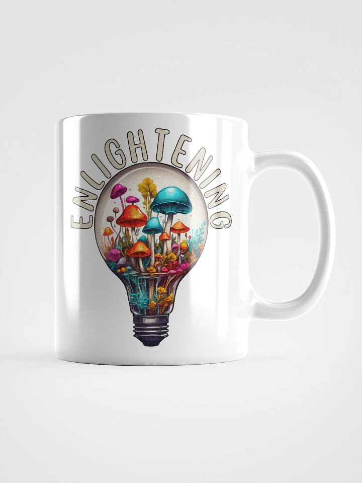 Reflective Bulbs Graphic | White Coffee Mug | Enlightening product image (2)