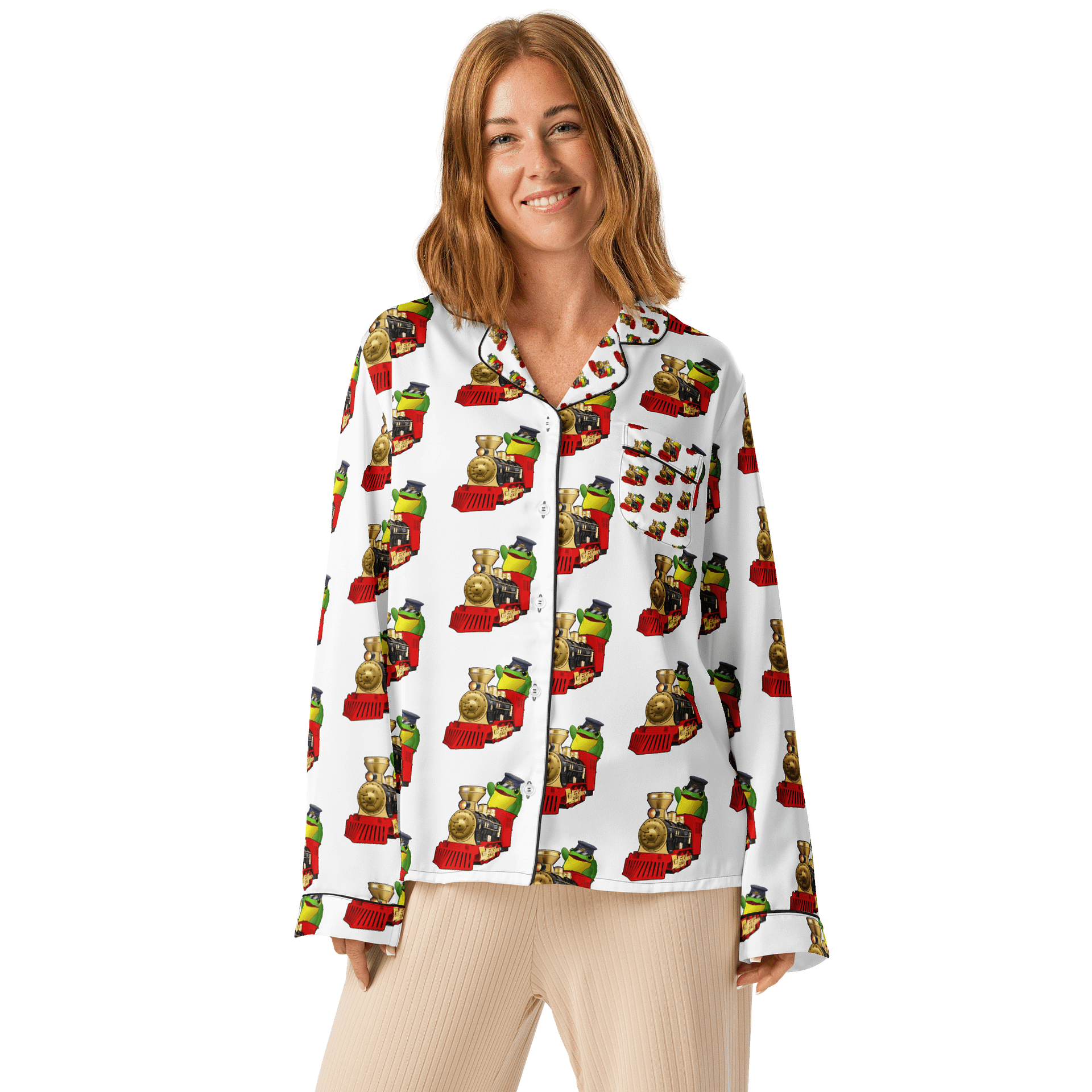 FROGGIE CHOO CHOO PJ SHIRT product image (1)