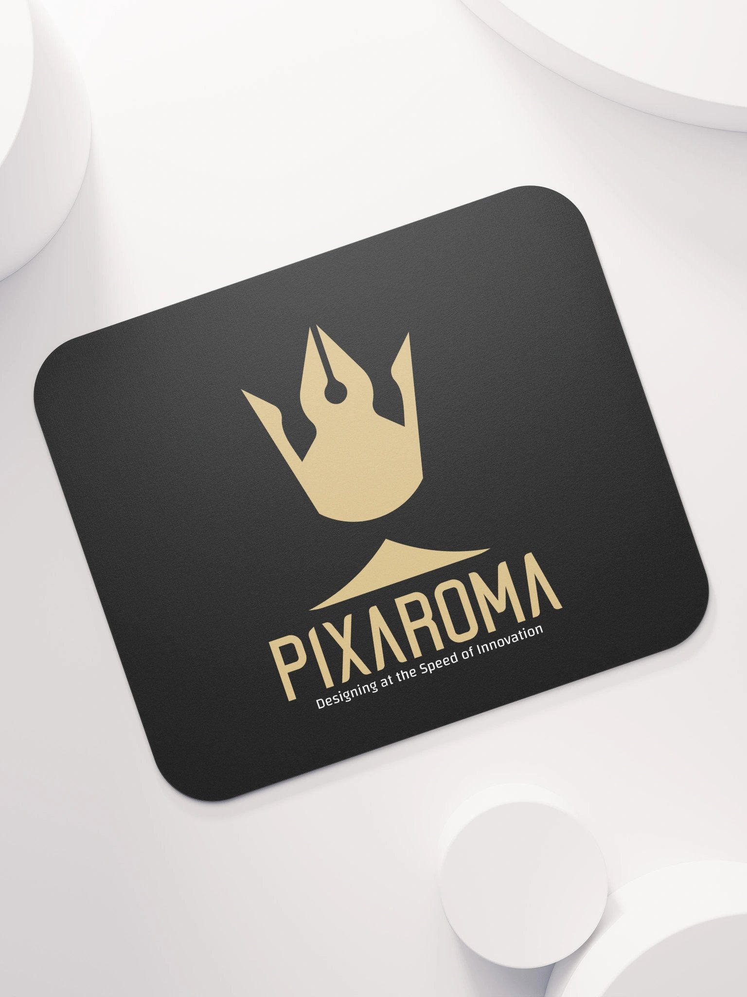 Pixaroma Innovation Mouse Pad (Black Edition) product image (7)