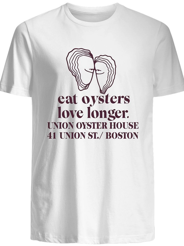 Eat Oysters Love Longer Shirt product image (1)