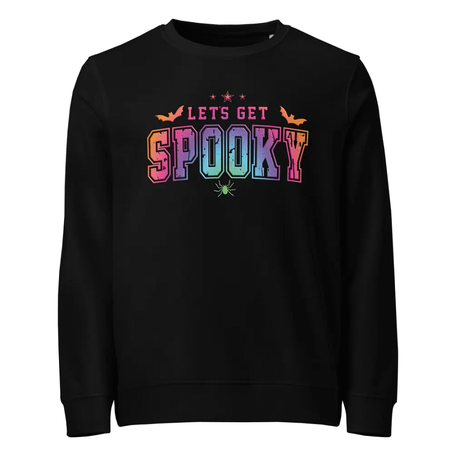 Let's Get Spooky Organic Sweatshirt product image (1)