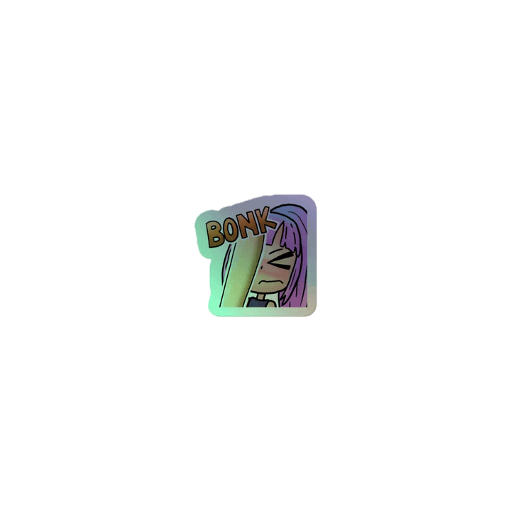 BONK! Holographic Sticker product image (1)