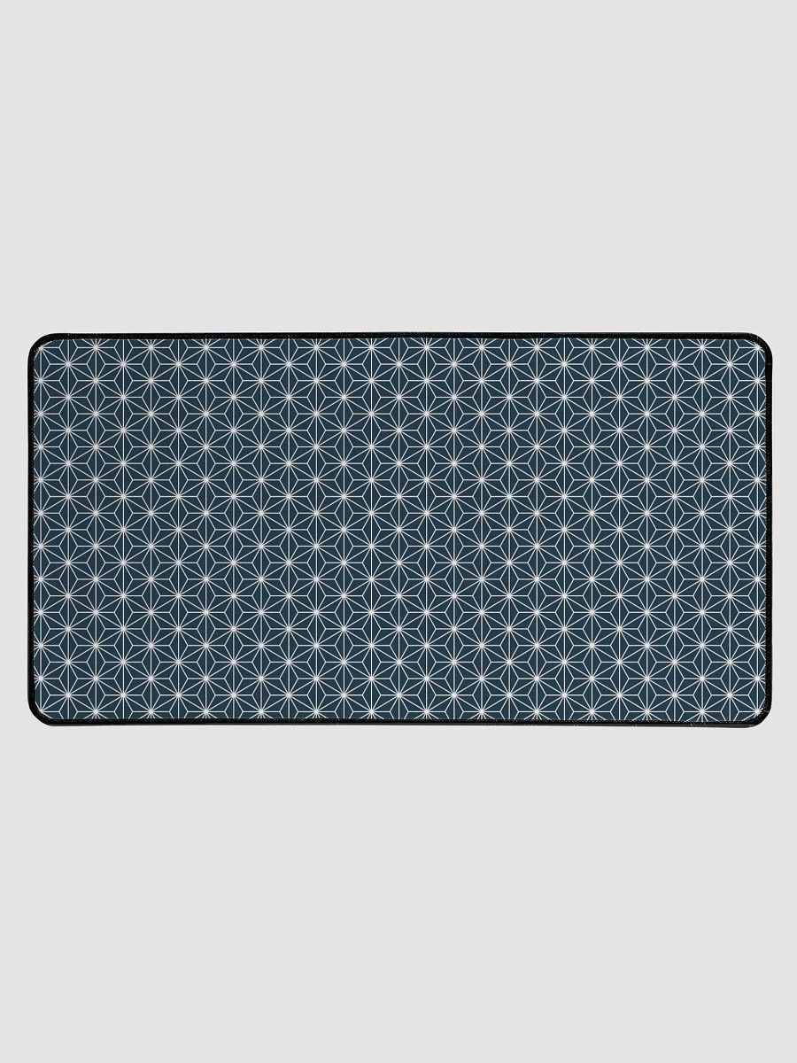 Desk Mat - Japanese Dark Blue Asanoha Pattern product image (1)
