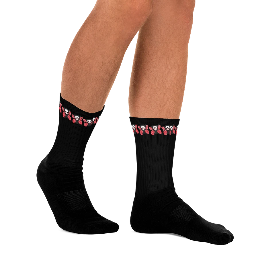 Black Visceral Stripe Socks product image (11)