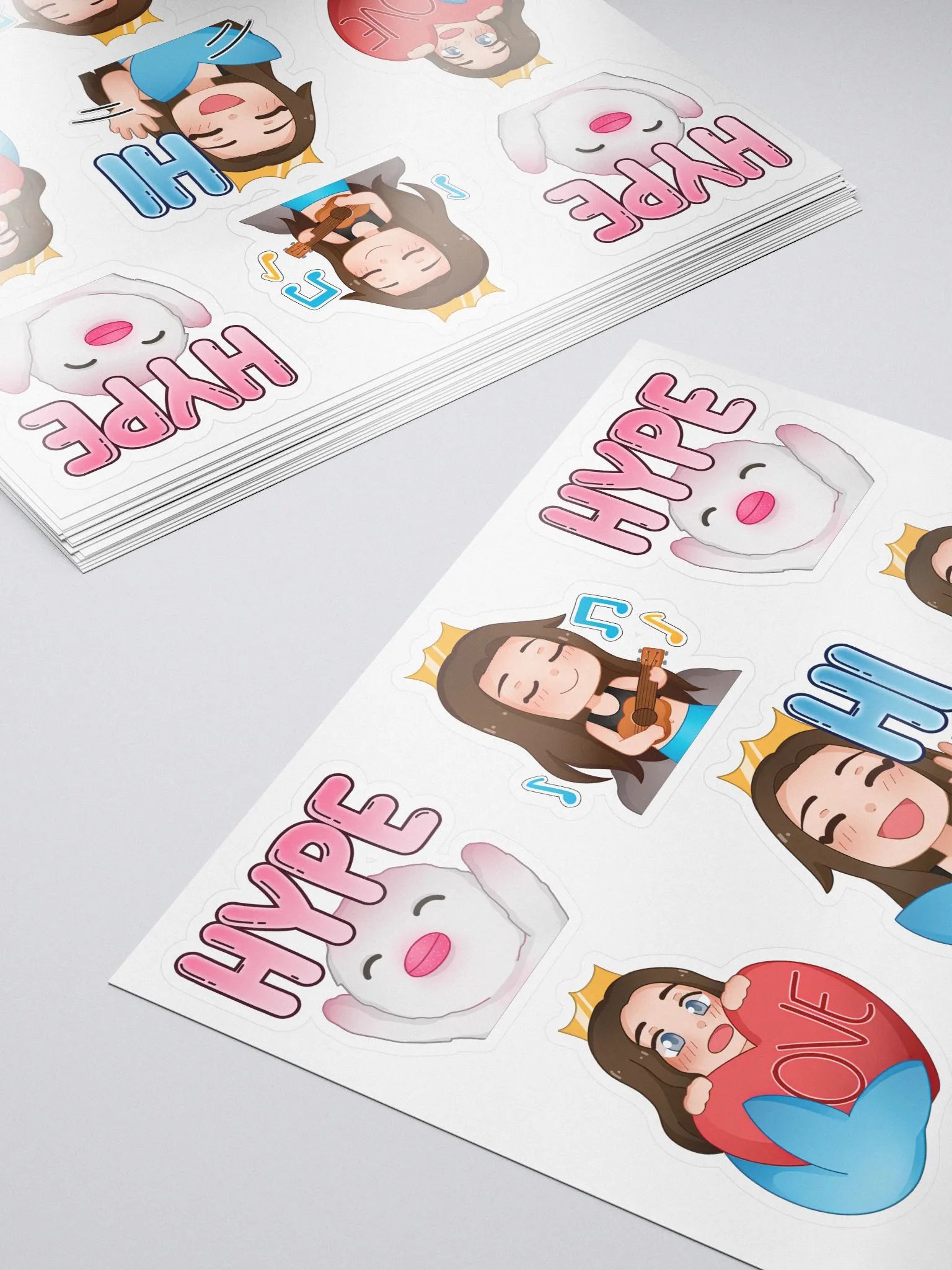 Mermotes, Pingu & Logo (EP) ~ Sticker Sheet product image (5)