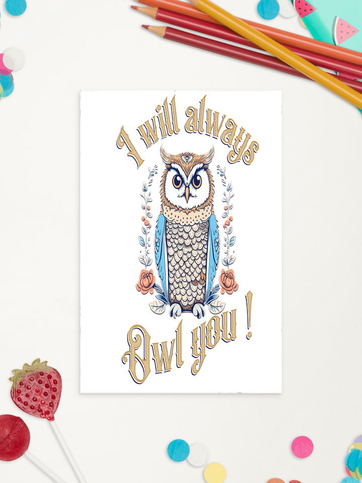 Printable Heartfelt Love Greeting Card - Digital Download product image (2)