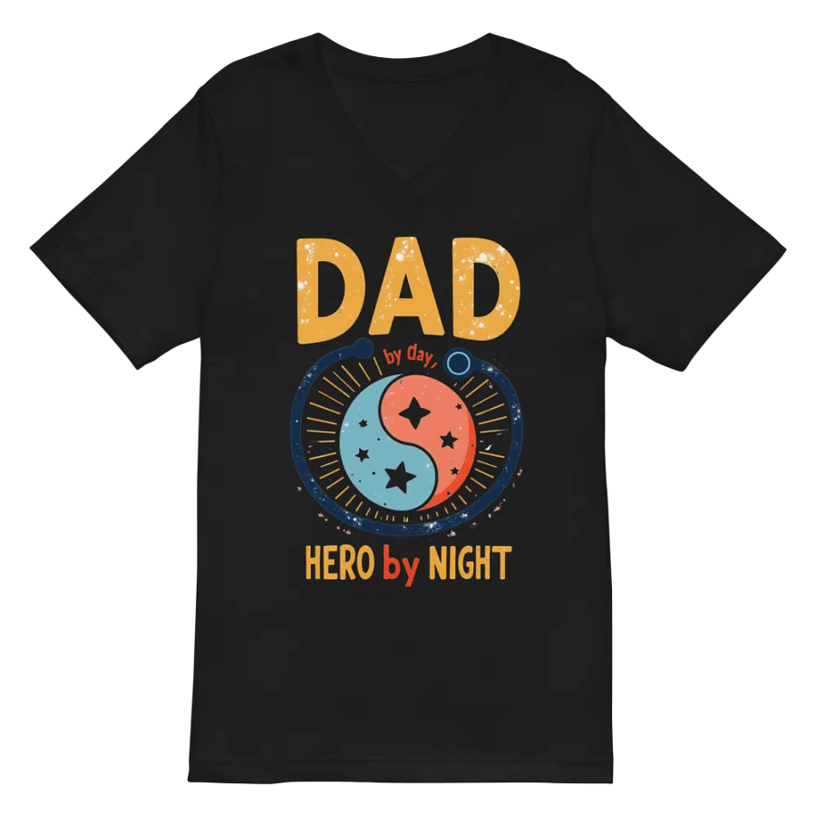 Celestial DAD by Night V-Neck Tee product image (3)