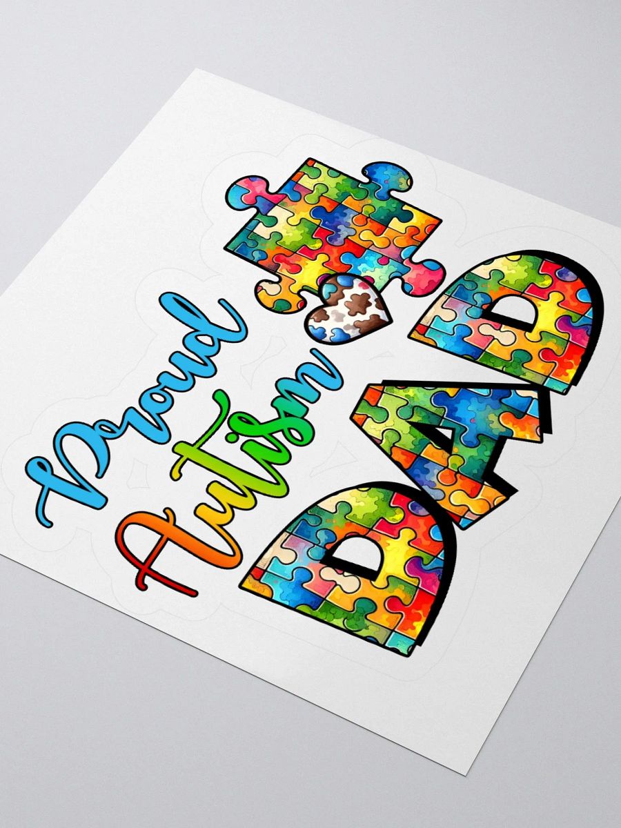 Autism Dad Sticker product image (2)