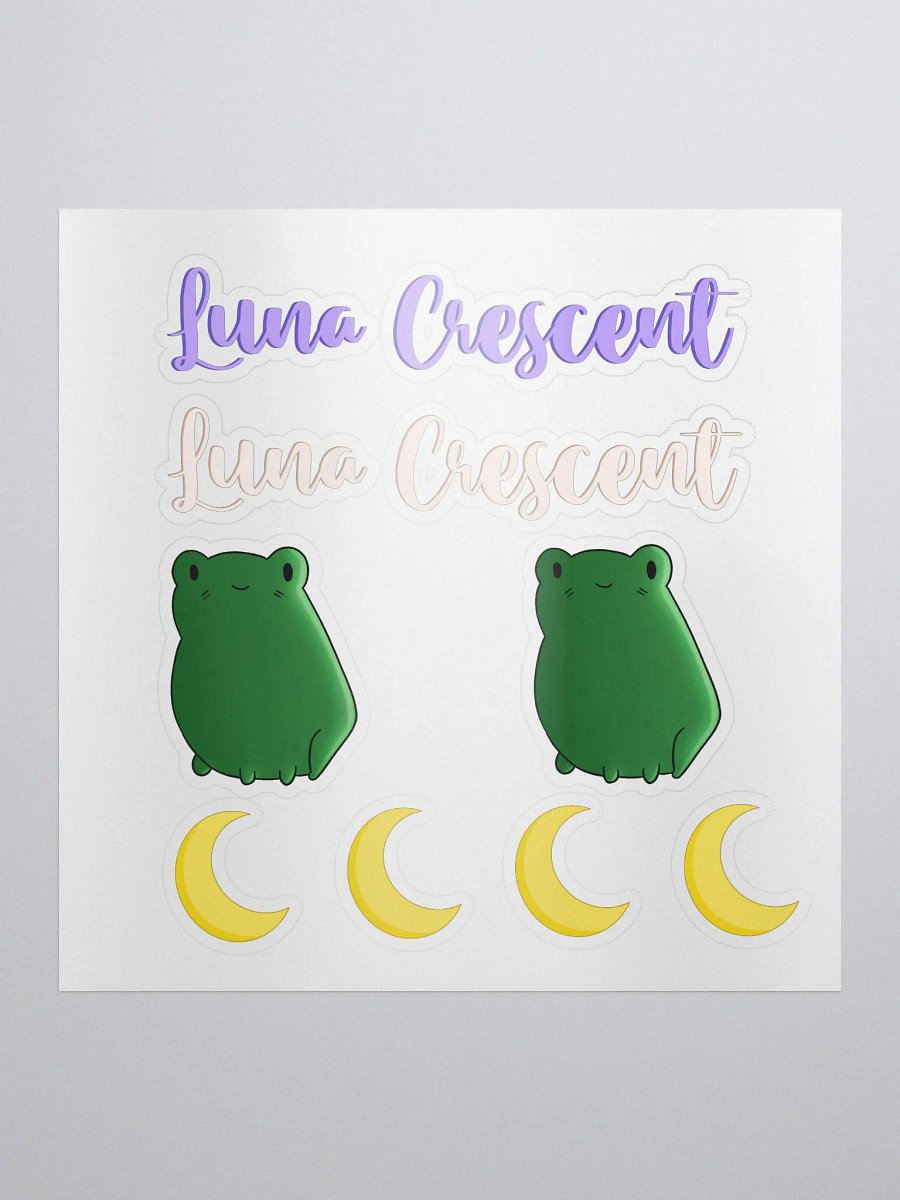 Luna Crescent Stickers product image (1)