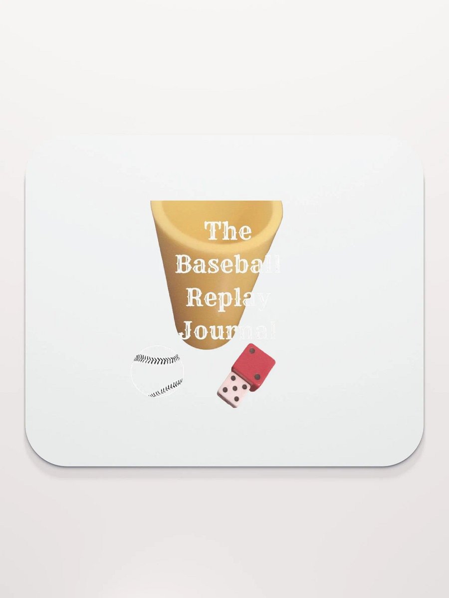 Baseball Replay Journal Mouse Pad product image (2)