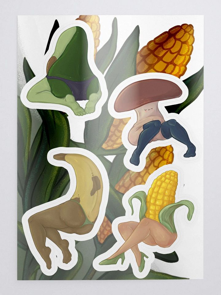 Cursed Snacks - Sticker Pack product image (1)