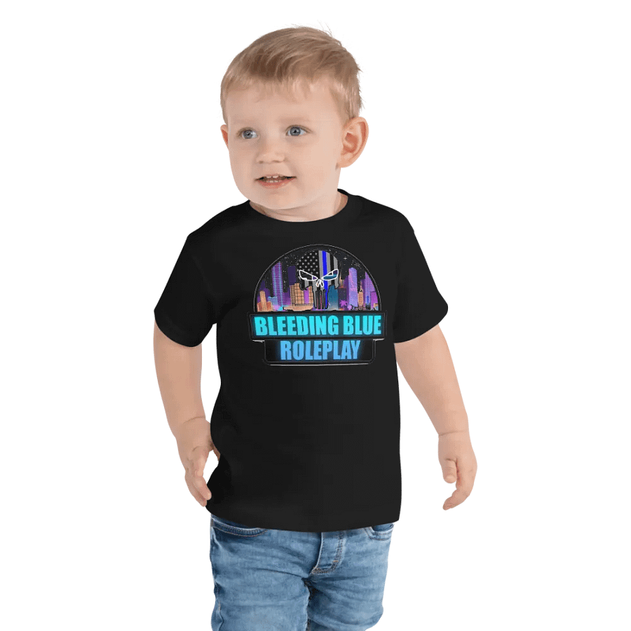 Bleeding Blue Roleplay Kids T-shirt product image (4)