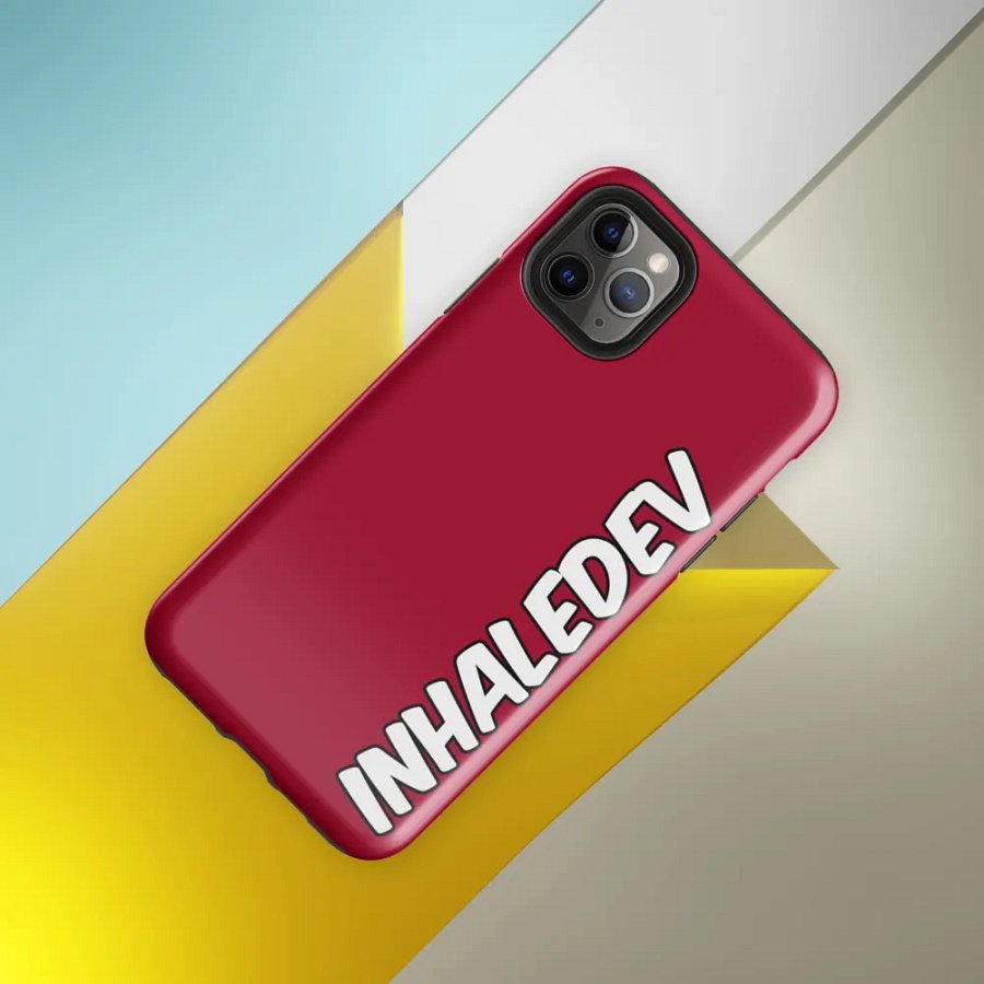 InhaleDev iPhone Tough Case product image (8)
