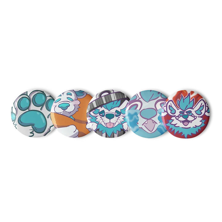 BD is Sleepy Pin Buttons Set product image (1)