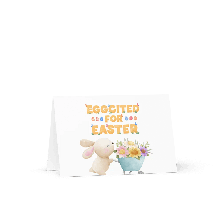 Eggcited for Easter Card product image (2)