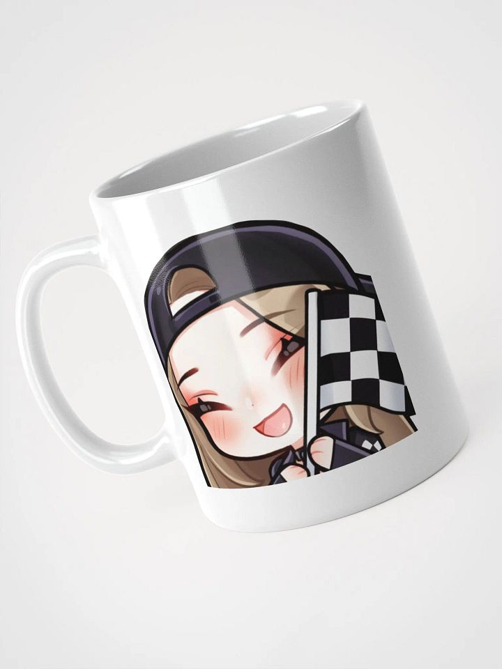Vroom Vroom Kaboom Boom White Glossy Mug product image (1)