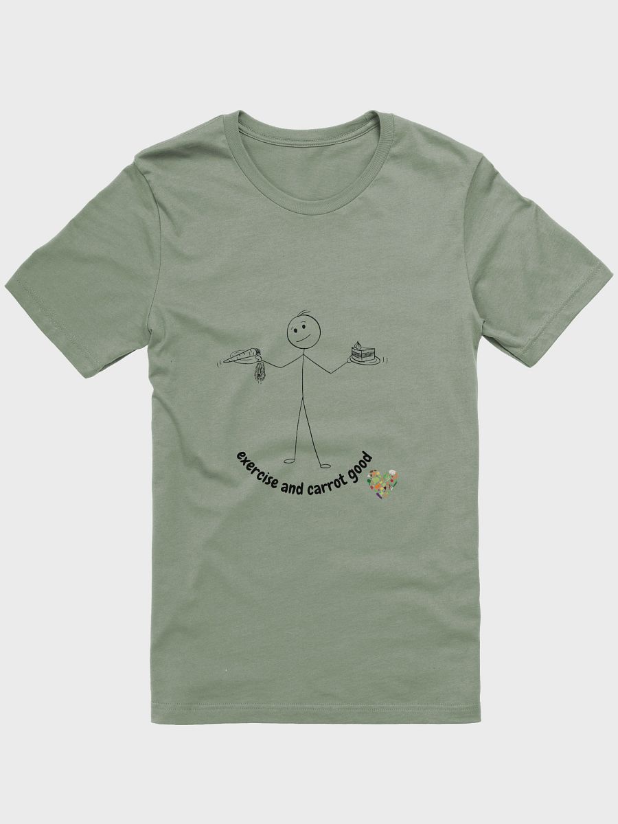 Exercise and Carrot Good Supersoft T-Shirt product image (1)
