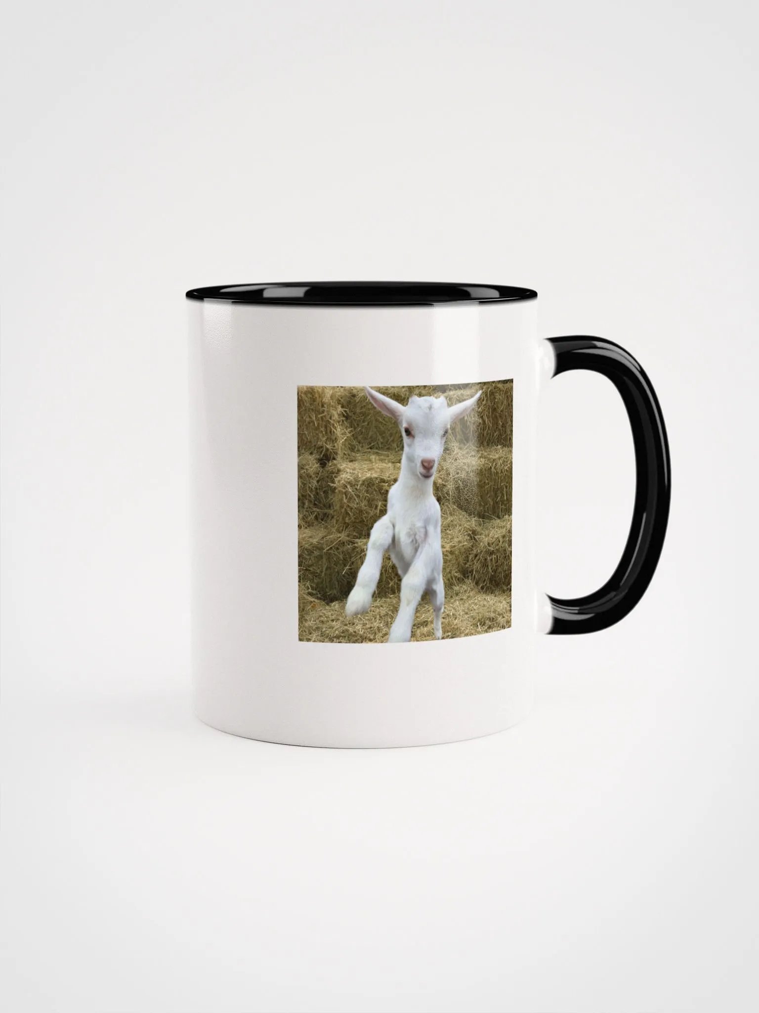 ceramic Limey mug with black inside product image (1)