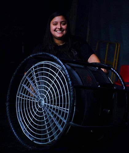 Met my biggest fan. 
Badum. Tsss...

📸 @burnmagnolia