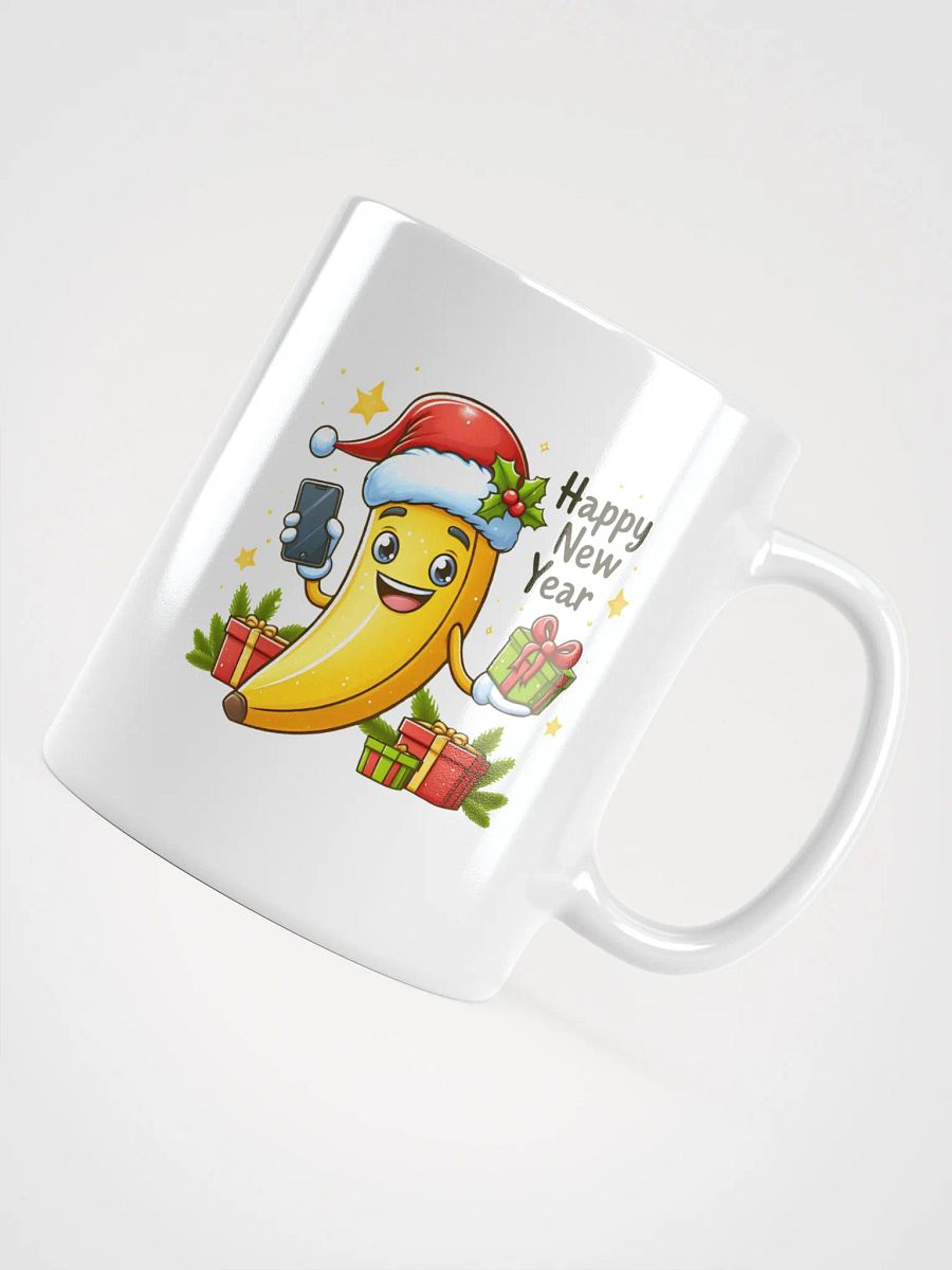 Cheerful Banana Santa Holiday Mug product image (4)