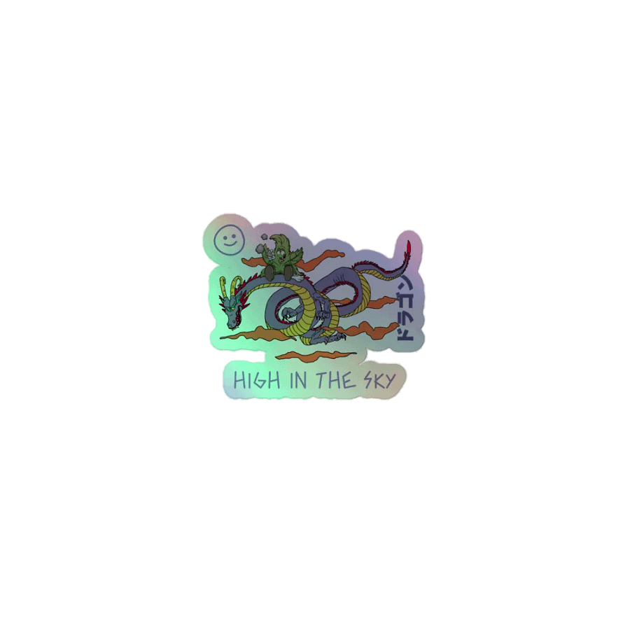 Dragon Dreamland Holographic Sticker Sheet product image (1)