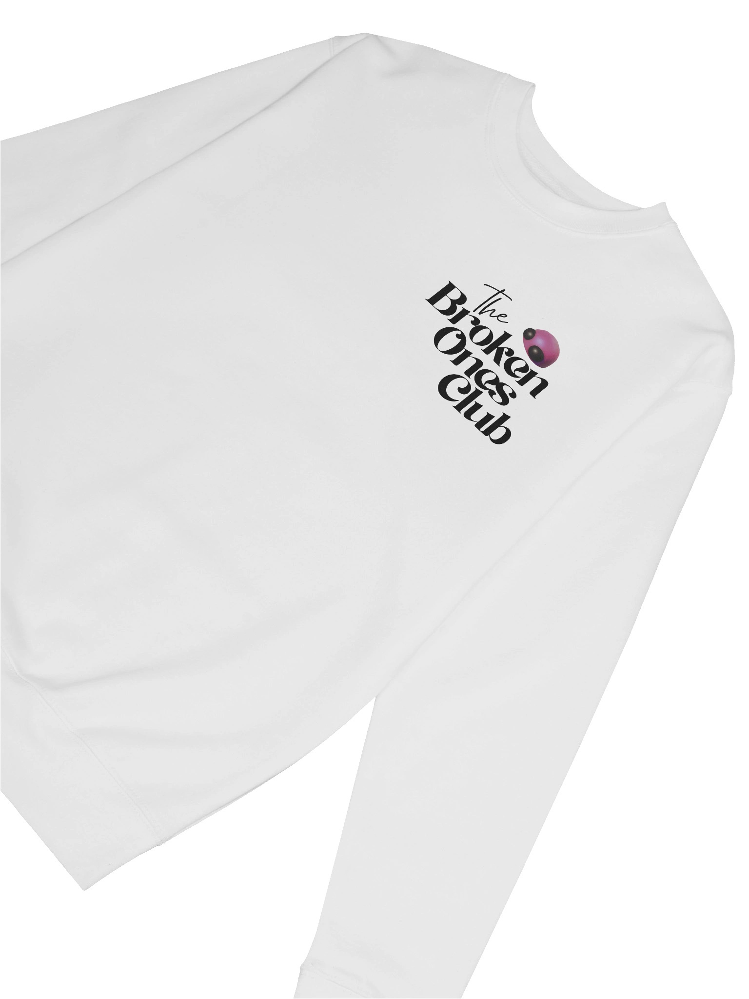 Broken Ones Club Crewneck Sweatshirt - Black product image (31)