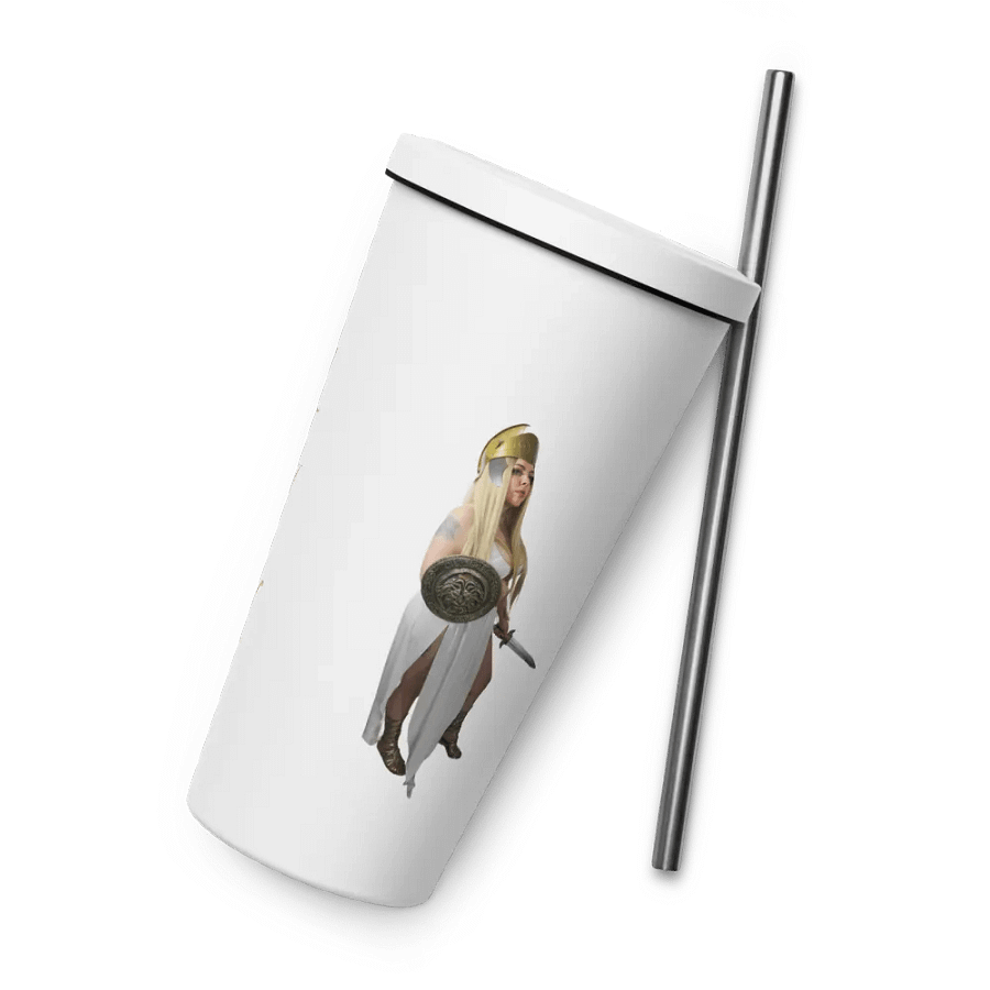 Athena Insulated Tumbler w/ Straw product image (5)