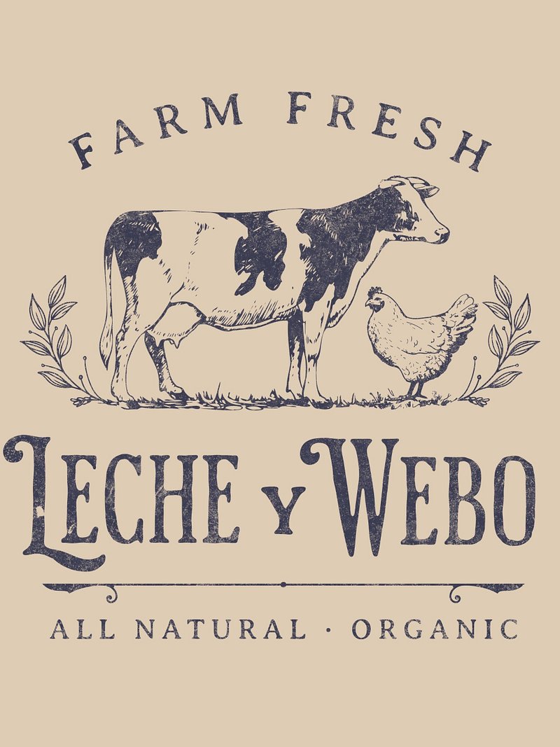 Leche y Webo Camiseta Unisex