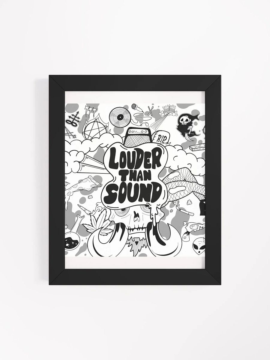 Louder Than sound - FRAMED product image (21)