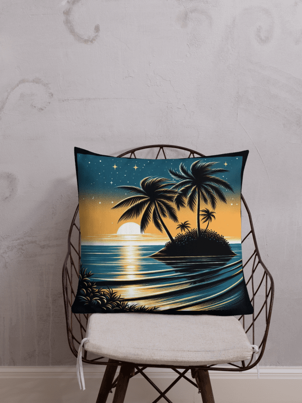 Sunrise Serenity Decorative Pillow | AI Design product image (1)