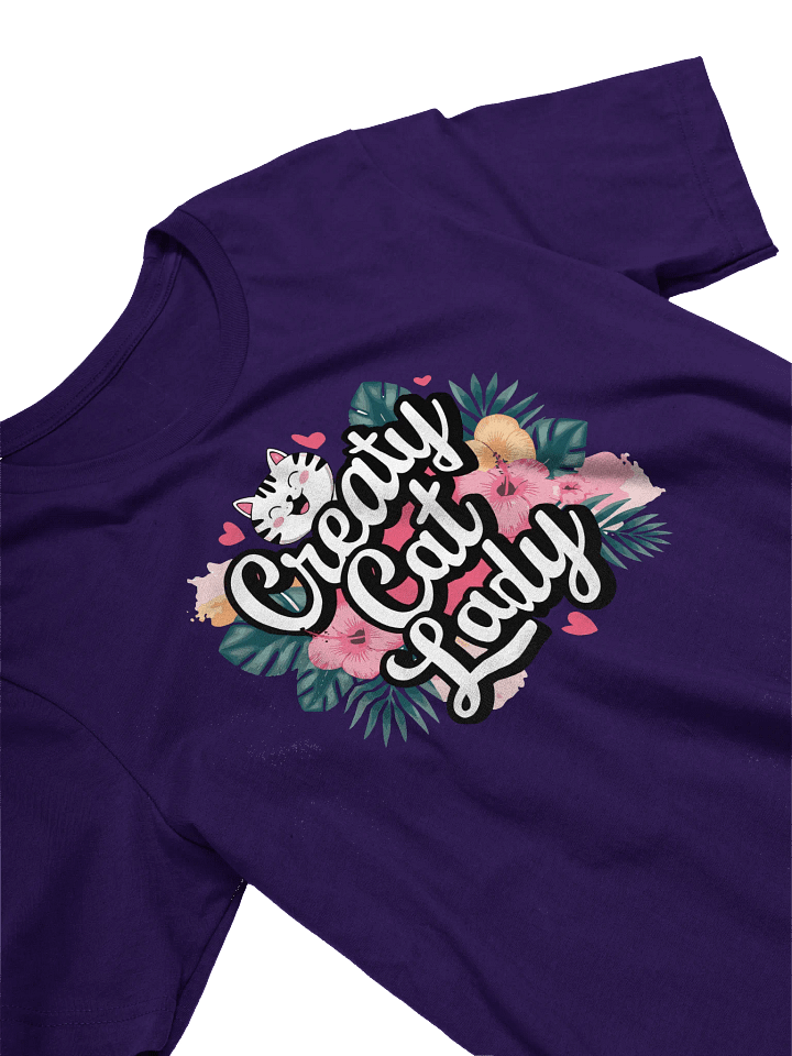 Creaty Cat Lady Tee product image (2)