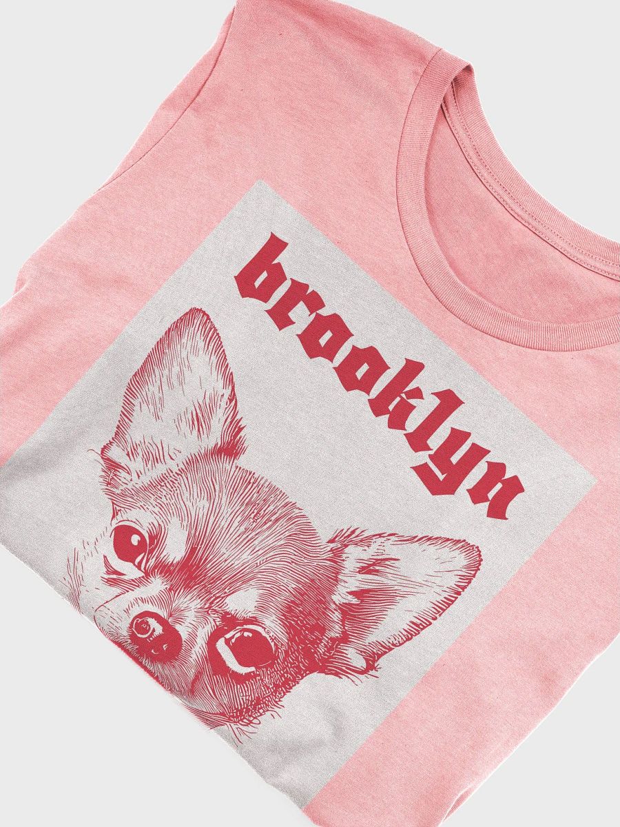 Brooklyn Chihuahua on a Unisex Supersoft Bella+Canvas t-shirt product image (5)