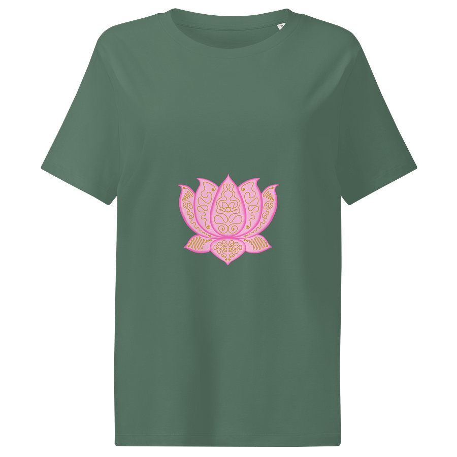 Lotus Blossom Gold Line Women's T-Shirt product image (1)