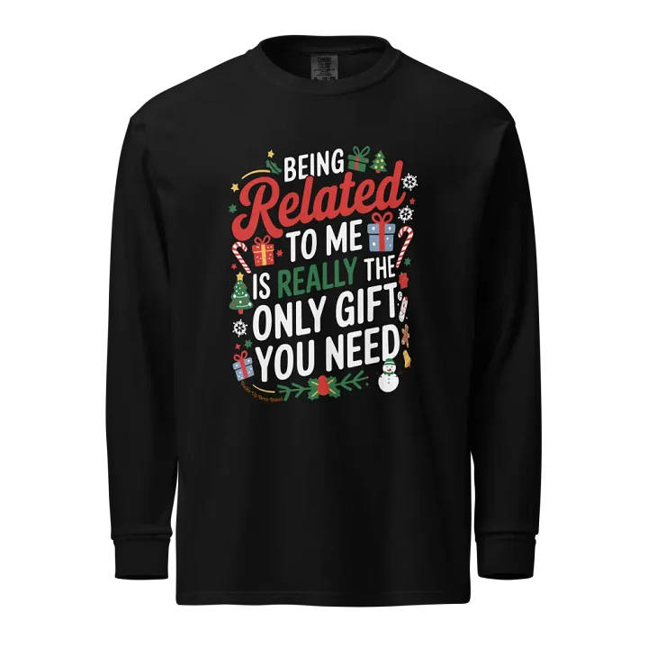 Holiday - Being Related To Me - Long-sleeve Comfort Colors product image (1)