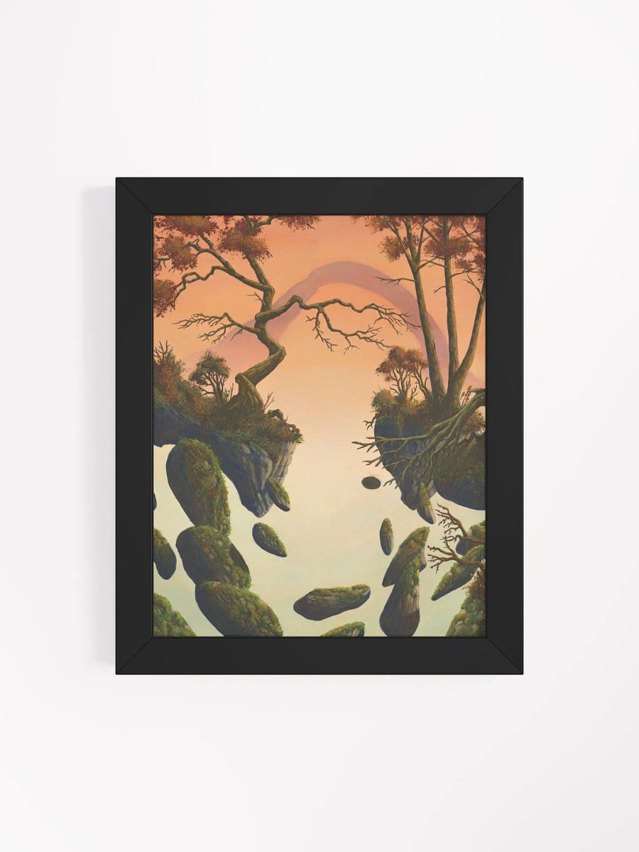 Autumn's Arc Wood Framed Matte Poster product image (24)
