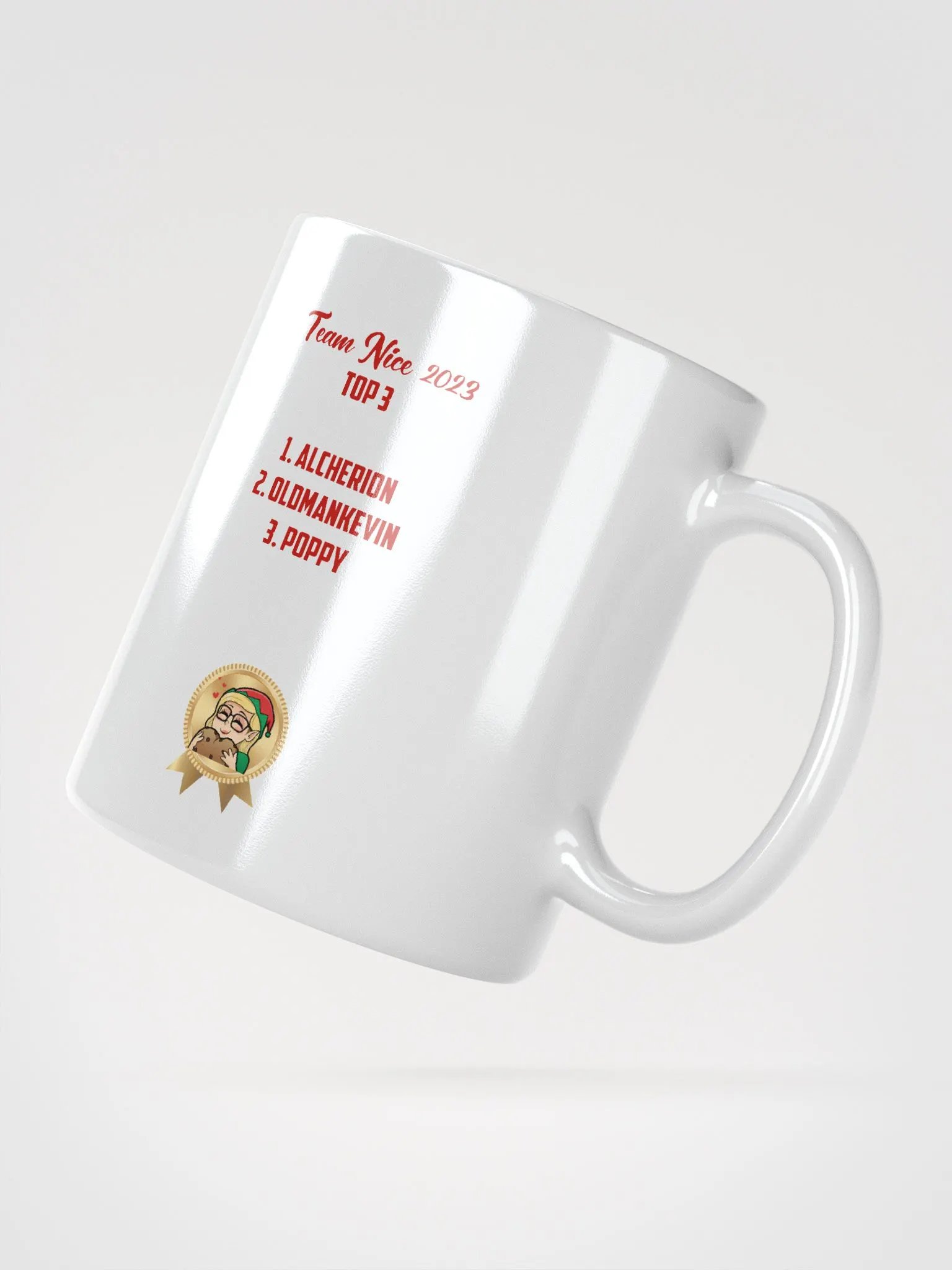 Team Nice Mug (with top 3) product image (2)